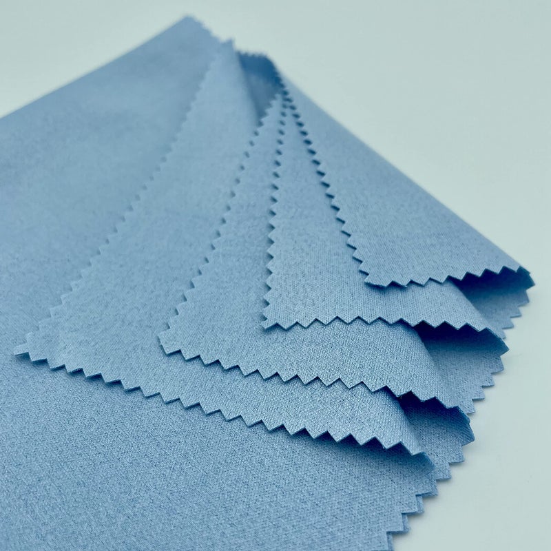 AAwipes مناديل تنظيف آلة الكمان AAwipes من الألياف الدقيقة (عبوة 6 قطع 12"x12" باللون الأزرق) مناديل فاخرة للتلميع للآلات الموسيقية مناديل تنظيف متميزة للجيتار والبيانو والكلارينيت والبوق والسكسفون عالمية (HCIS-1212-B) - Image 5