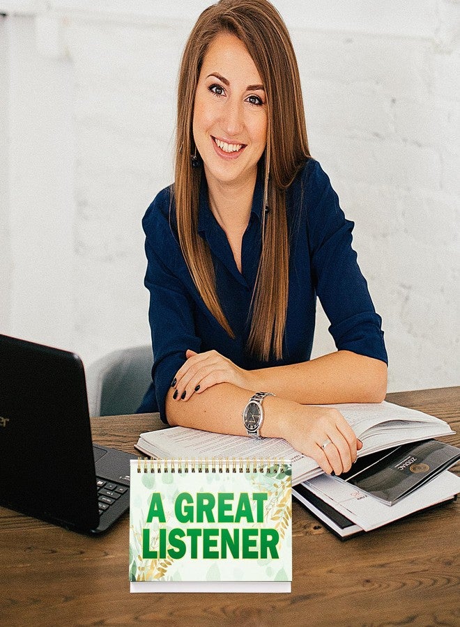 Fancy Land Funny Desk Signs Humorous Office Desk Accessories 30 Flip Messages for Office Desktop Supplies Coworker Colleague Exchange Favor - Image 5