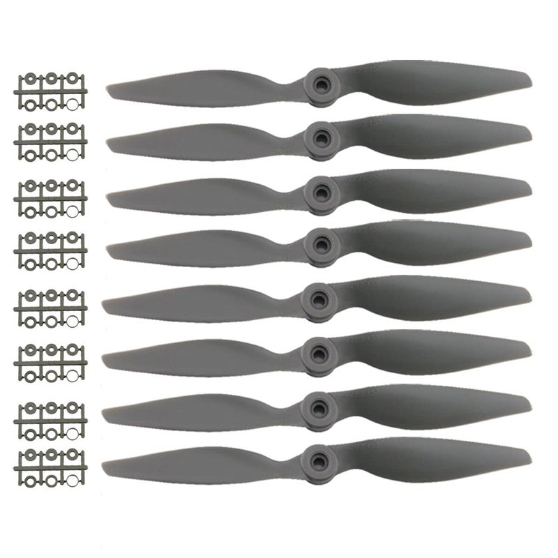 SoloGood 8PCS CCW Gemfan APC Nylon Propeller 9060 Prop for RC Airplane with Adapter Rings - Image 2