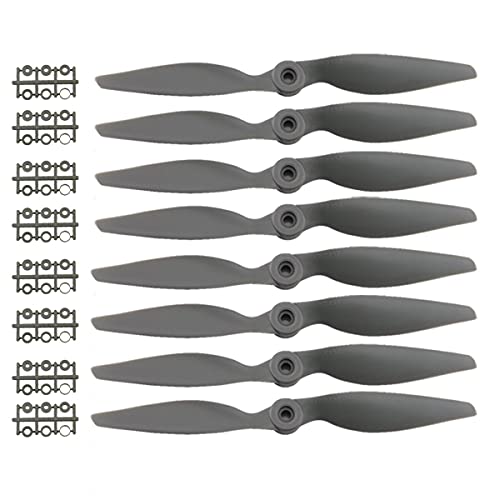 SoloGood 8PCS CCW Gemfan APC Nylon Propeller 9060 Prop for RC Airplane with Adapter Rings - Image 1