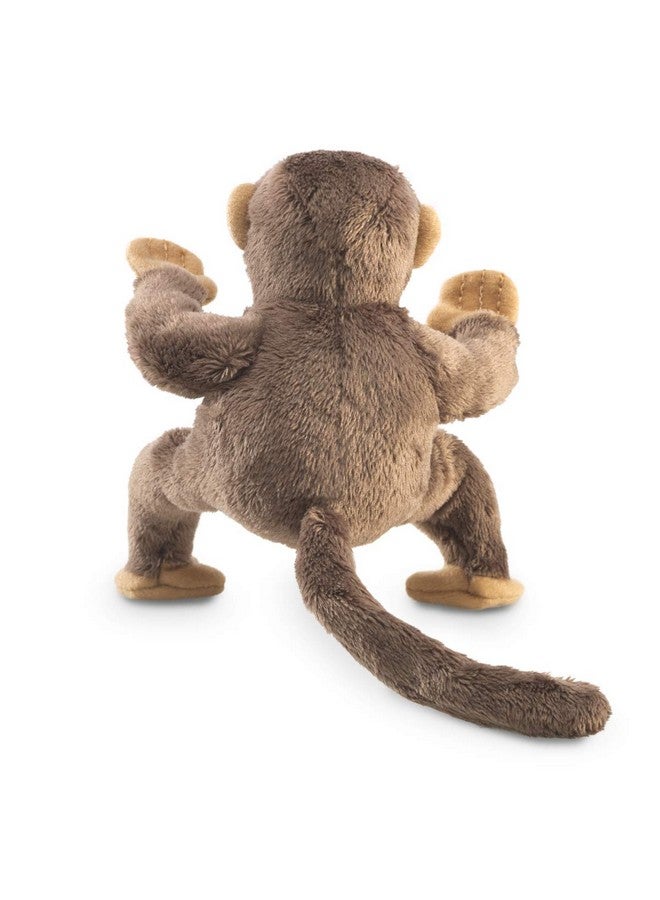 Folkmanis Mini Monkey Finger Puppet , Brown - Image 2