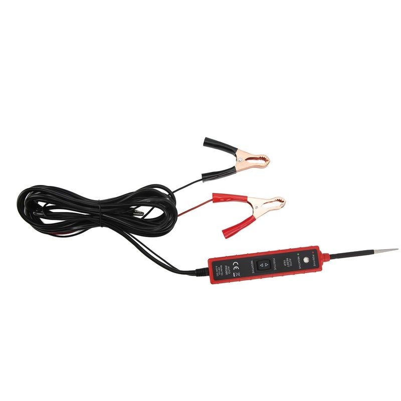 Car Circuit Tester with LED Light, 6‑24V Automotive Test Probe, Multifunction Electric Circuit Detector for Cars Boats Trailers, ABS Stainless Steel Power Circuit Probe with 4m Cab - Image 5