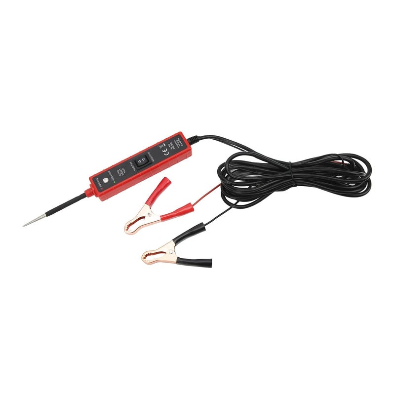 Car Circuit Tester with LED Light, 6‑24V Automotive Test Probe, Multifunction Electric Circuit Detector for Cars Boats Trailers, ABS Stainless Steel Power Circuit Probe with 4m Cab - Image 2