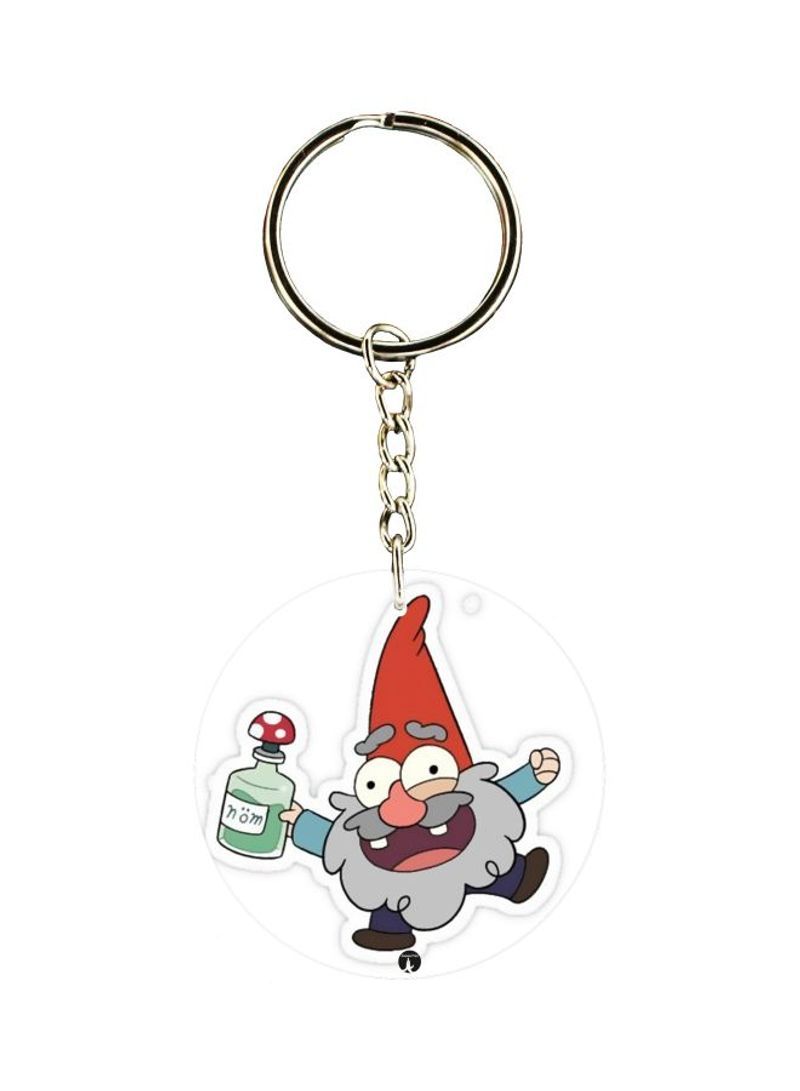 Gnome Themed Keychain