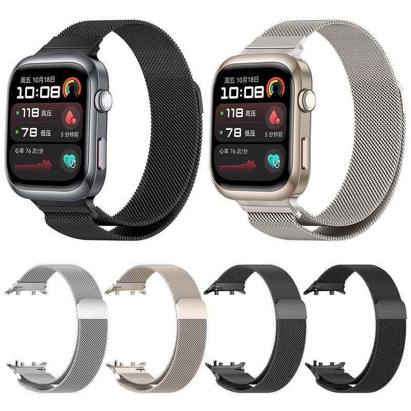 إيروريكس سوار ساعة هواوي واتش دي 2 ميلانو المعدني المغناطيسي (فضي) - Image 4