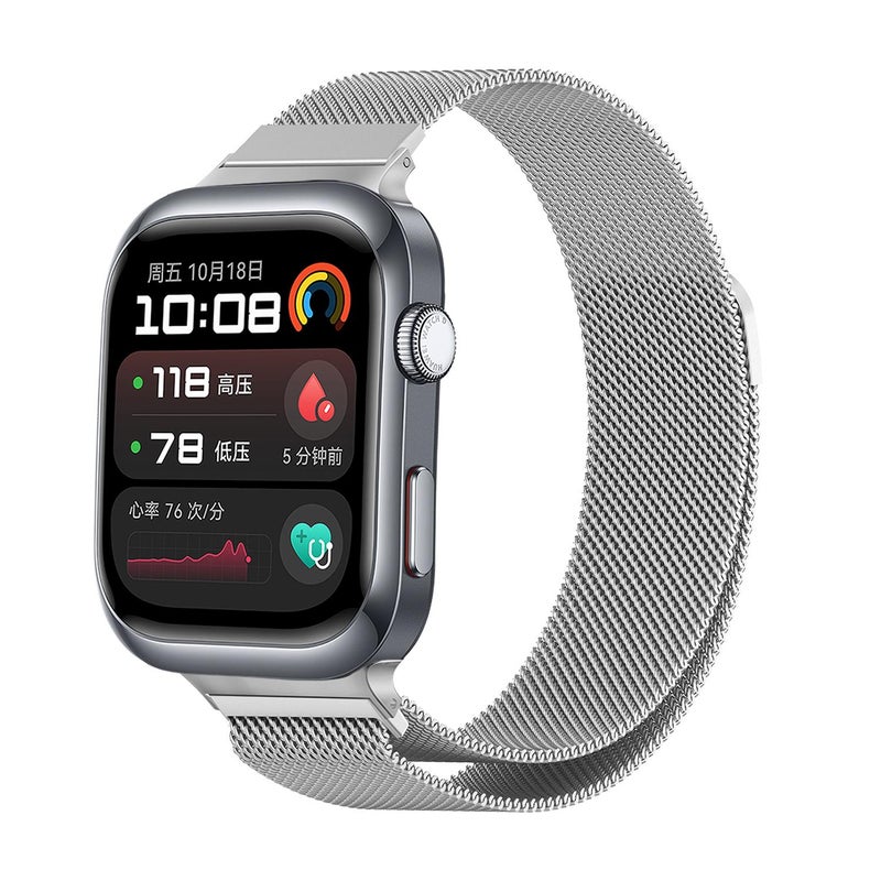 إيروريكس سوار ساعة هواوي واتش دي 2 ميلانو المعدني المغناطيسي (فضي) - Image 1