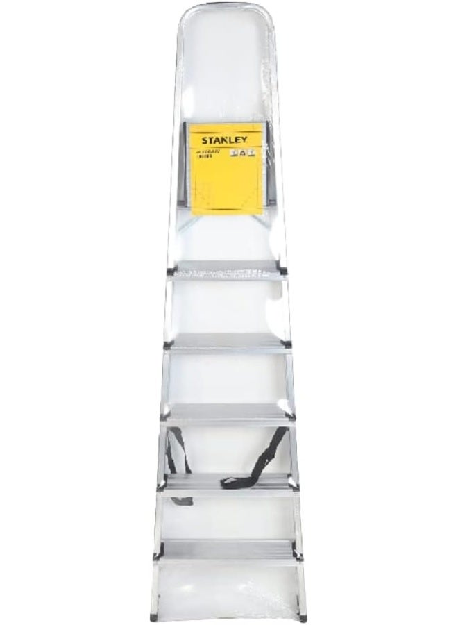 Stanley STANLEY Ladder Aluminium 6 Step sturdy and stable due to non-slip rubber rail feet  - Image 2