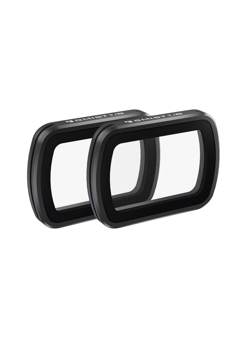 FreeWell Freewell Mist Filter Duo for Osmo Pocket 3: Snow Mist 1/8 & Glow Mist 1/8 - Cinematic Enhancement & Digital Softening  - Image 1