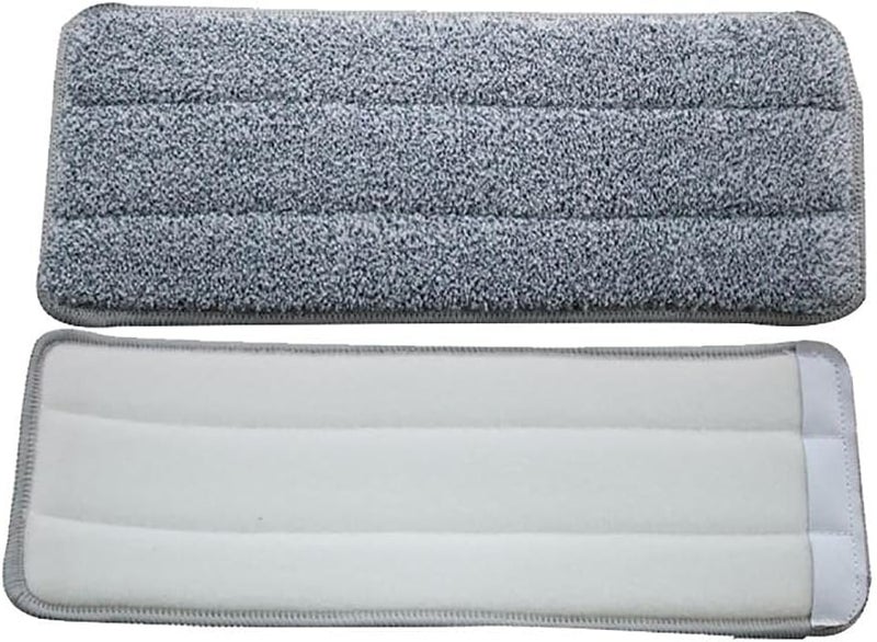 klarako Mop Pad Replacement Microfiber Mop Pads Machine Washable Mop Head Pads, Reusable Floor Cleaning Pads Easy Removable Mop Pads Compatible with Any Microfiber Flat Mop (4pcs) - Image 3