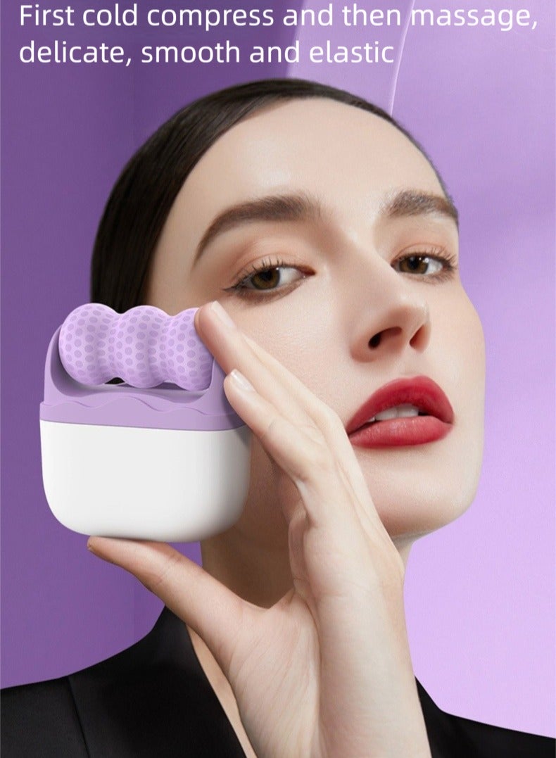CALL PLAY Ice Roller for Face Eyes/Face/Neck ,Dual Head Cryo Massager for Puffiness Relief & Skin Tightening，Womens Gifts,Face Massager Roller Puffiness Migraine Pain Relief and Minor Injury - Image 1