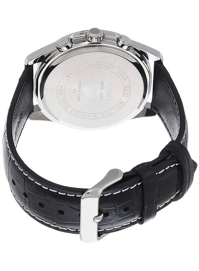 CASIO Leather Analog Wrist Watch MTP-1375L-7AVDF - Image 3