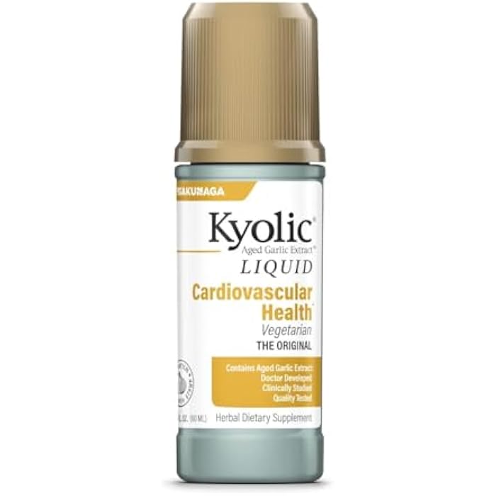 Kyolic Aged Garlic Extract Cardiovascular Health*, Liquid 2 Ounces (60 ml) - Image 1