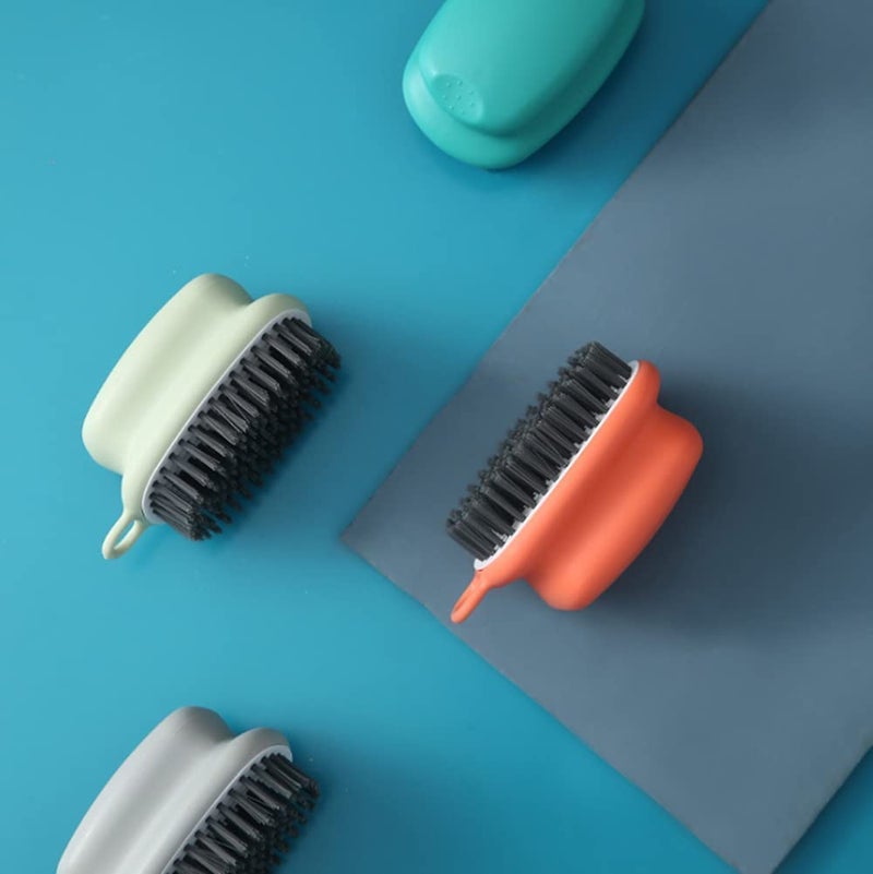 P-Plus International P-Plus International Scrub Brush, Quality Soft Laundry Clothes Shoes Scrubbing Brush, Easy to Grip Household Cleaning Brushes (Pack of 1, Orange) - Image 5