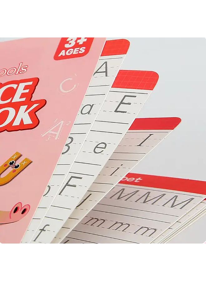 Reusable English Calligraphy Practice Book For Kids Magic Workbook Pen Control Training - Image 5