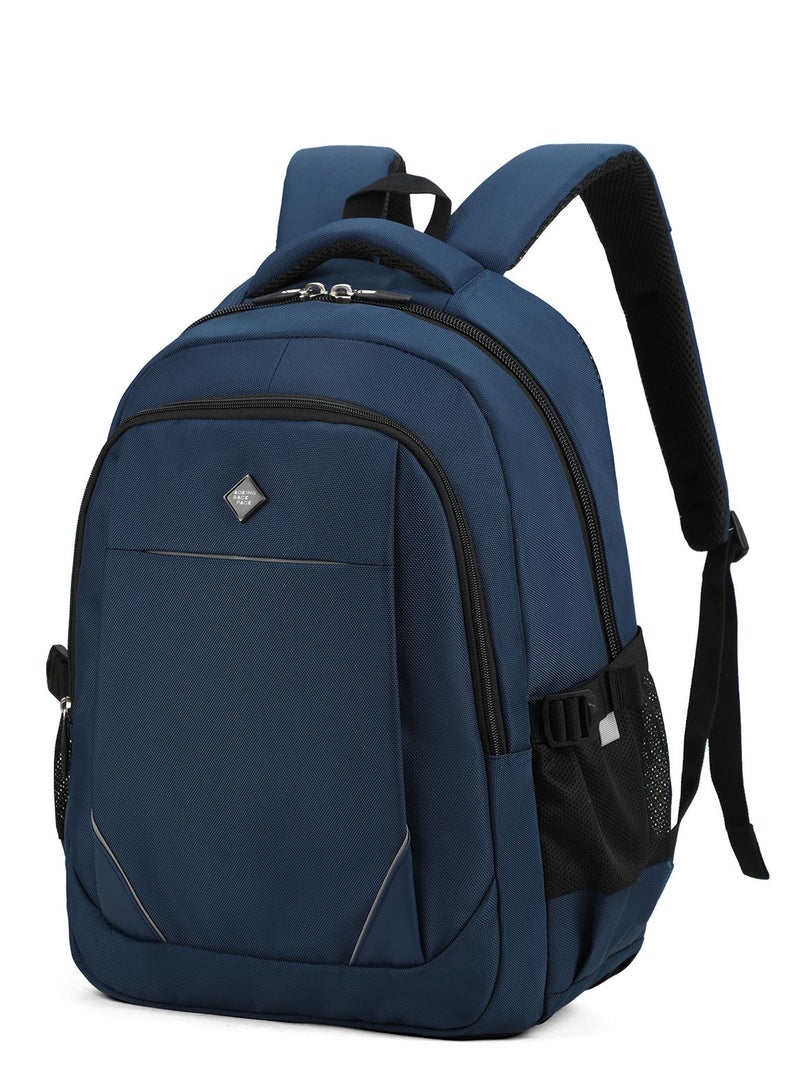 AOKING Laptop Backpack,Business Travel Anti Theft Slim Durable Laptops Backpack ,Water Resistant College School Computer Bag for Women & Men Fits 15 Inch Laptop and Notebook - Blue - Image 1