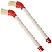 Calvana 2Pack Curved Applicator Brush for Tire Mounting Paste 11 Plastic Handle 45Degree Angle for Easy Application of Tire Lubricants - Image 2