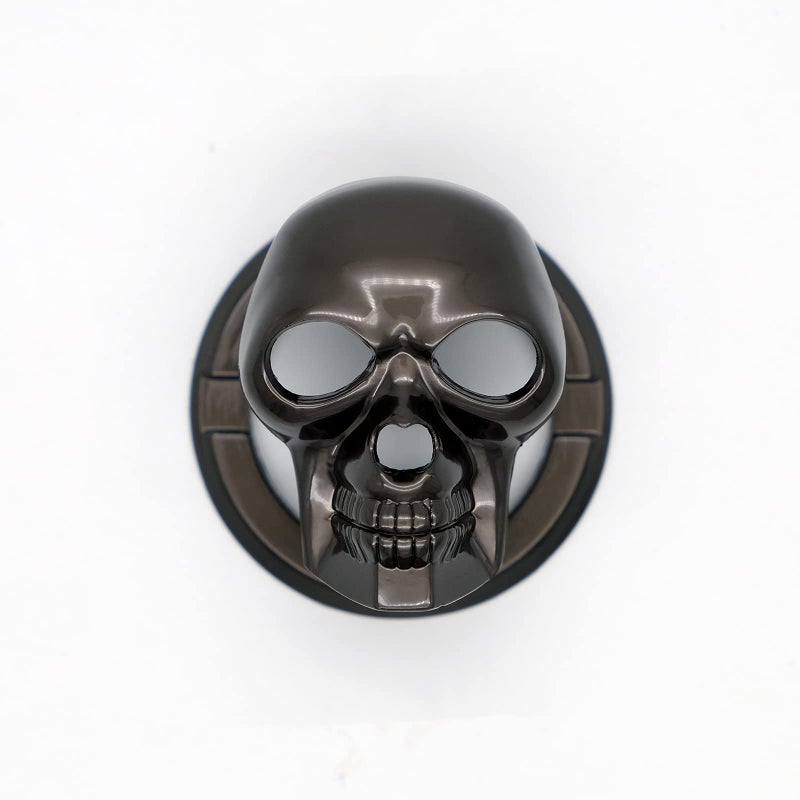 DUNGGLE Skull Ignition Protective Push Start Button Cover - Anti-Scratch Car Engine Decoration Ring - Image 2