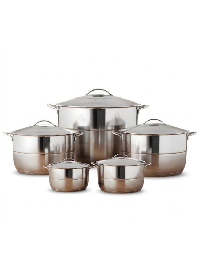 solingen Stainless steel set of 10 pieces, Solingen - Image 1