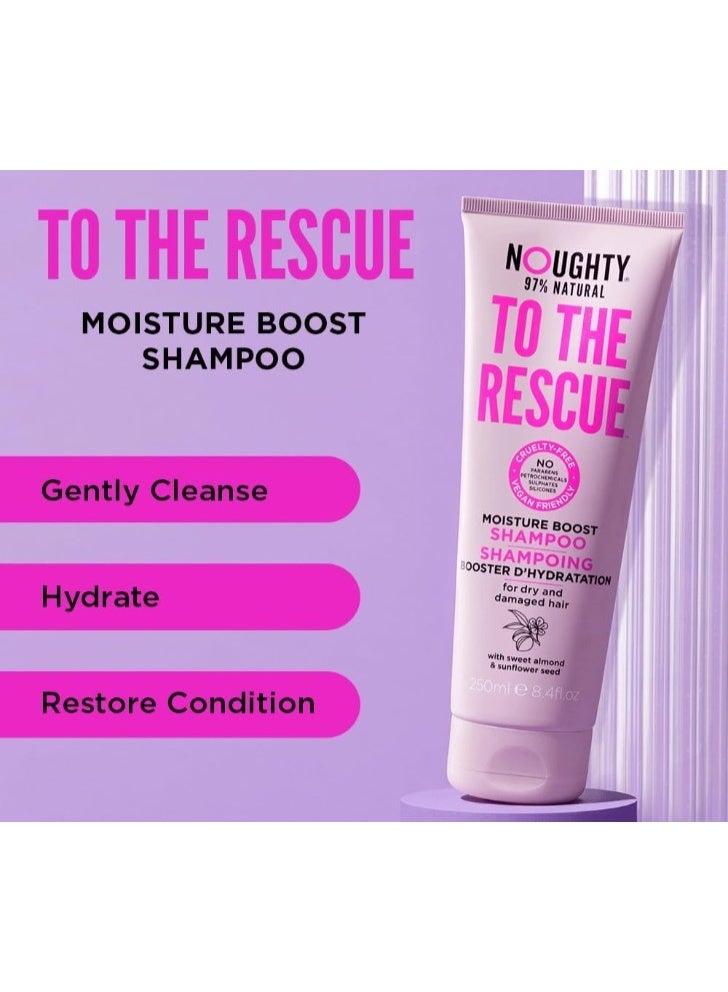 نوتي مجموعة شامبو وبلسم Noughty To The Rescue  لتعزيز الترطيب، مخصصة للشعر الجاف والتالف - Image 4