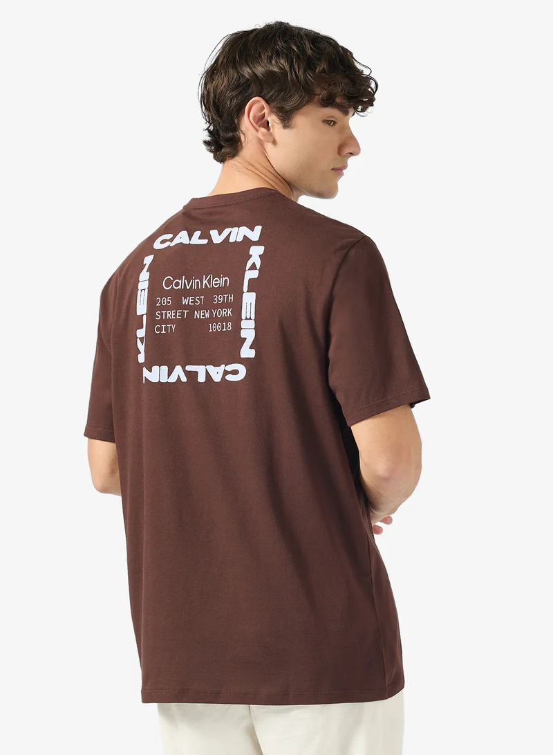 Calvin Klein Jeans Short Sleeve Box Graphic T-Shirt