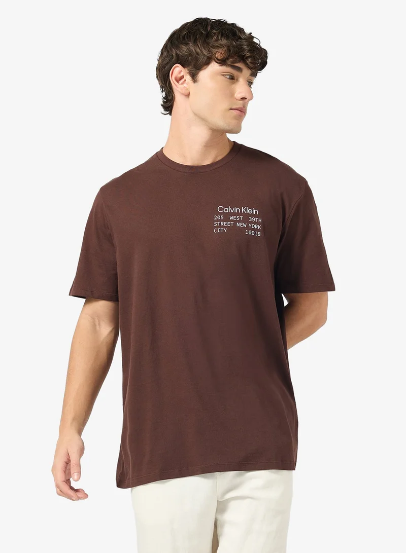 Short Sleeve Box Graphic T-Shirt