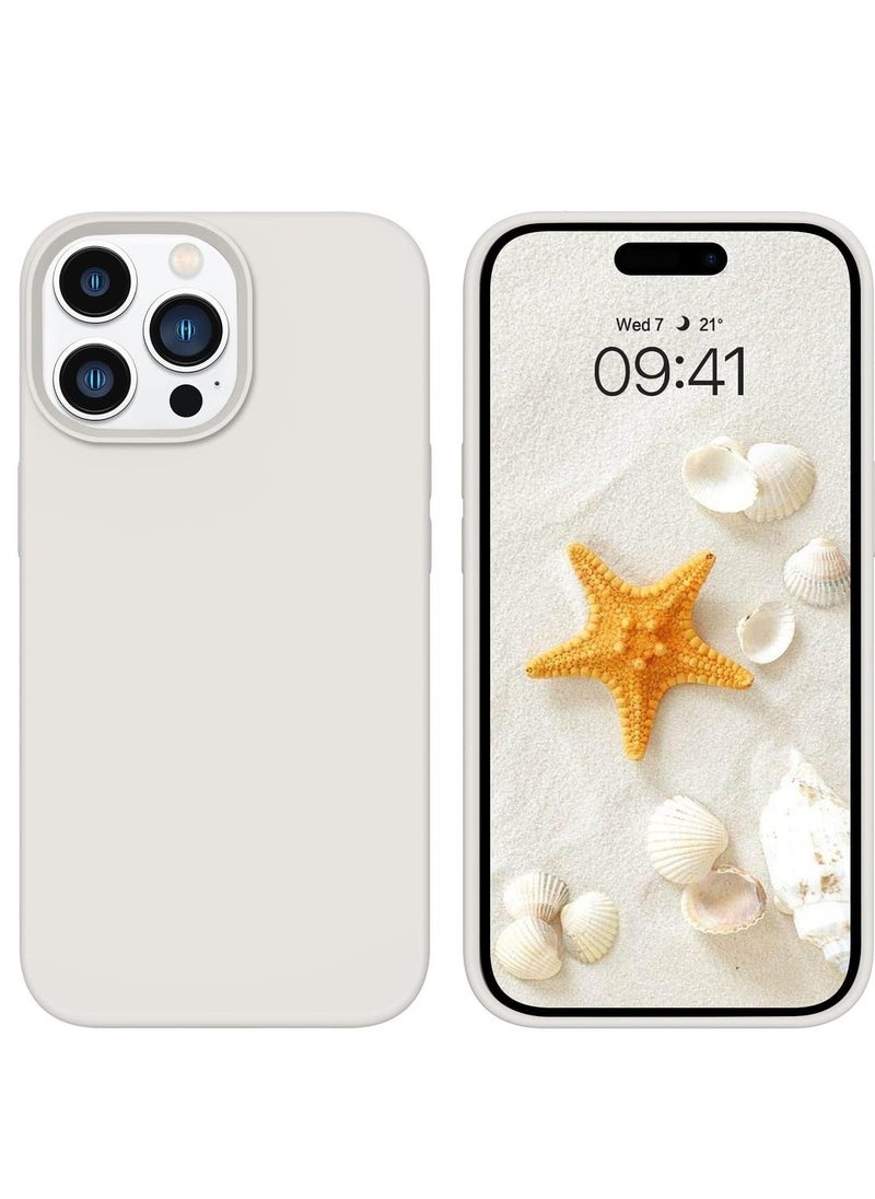 Raxoom Soft Silicone Rubber Bumper Microfiber Lining Hard Back iPhone 14 Pro Back Cover Shockproof Protective Case Cover, Anti-Scratch, Dustproof, Premium Quality, Slim-Fit - Image 1