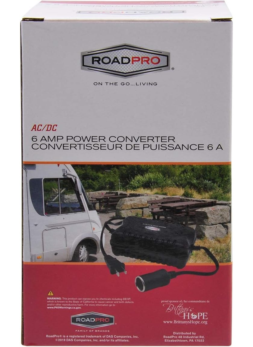 RoadPro RoadPro RPSL7001 AC to DC 6 Amp Power Converter  - Image 2
