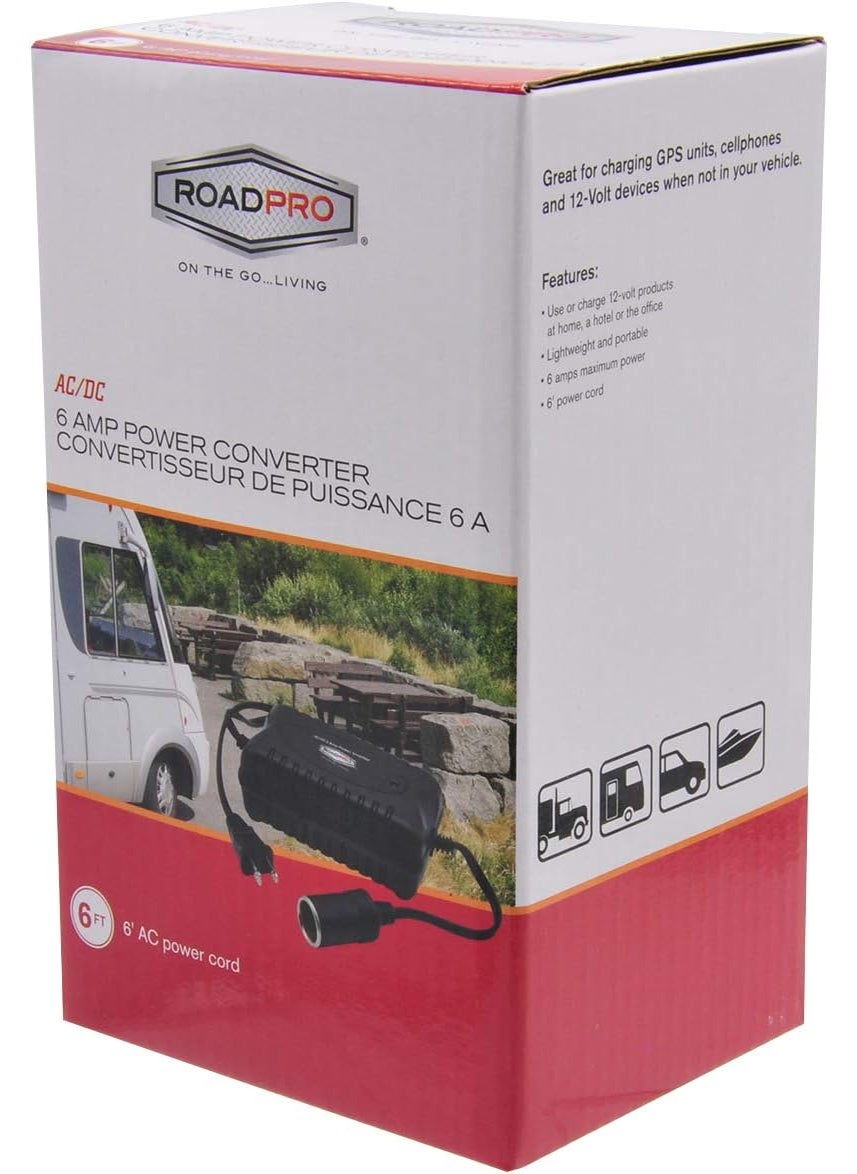 RoadPro RoadPro RPSL7001 AC to DC 6 Amp Power Converter  - Image 3