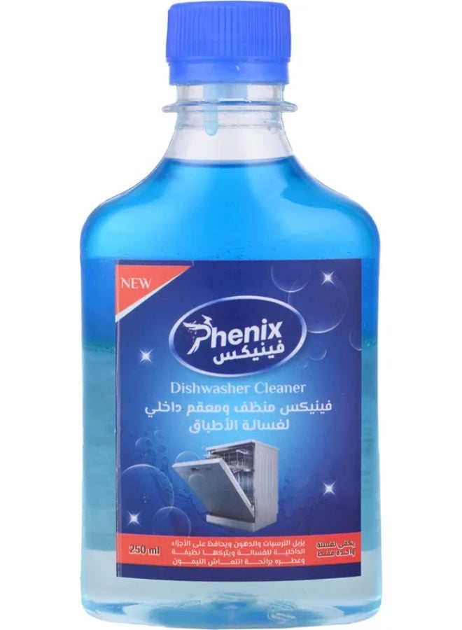 فينيكس منظف ومعقم داخلي لغسالة الأطباق فينيكس، 250 مل - ازرق