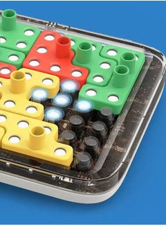 Giiker لعبة ذكاء منطقية ثلاثية الأبعاد، لعبة ألغاز مطابقة الأنماط من Super Blocks، ألغاز ذكية محمولة ومتينة للأطفال، أكثر من 1000 تحدي لعبة ألغاز للأطفال والمراهقين  - Image 2