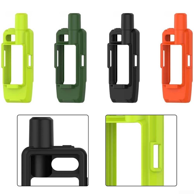 Green Silicone Protective Case For GPSMAP H1 Soft Anti Drop Cover Lightweight Comfortable Grip Full Access To All Buttons And Ports - Image 4