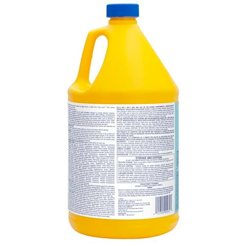 Zep No Rinse Floor Disinfectant Blue ZUNRS128 - Image 3