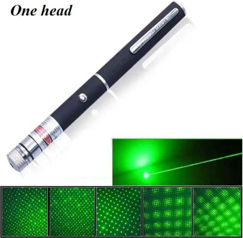 Mobee Battery Operated Green Pen Type Laser Pointer