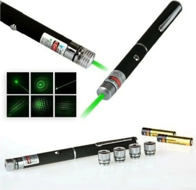Mobee Battery Operated Green Pen Type Laser Pointer