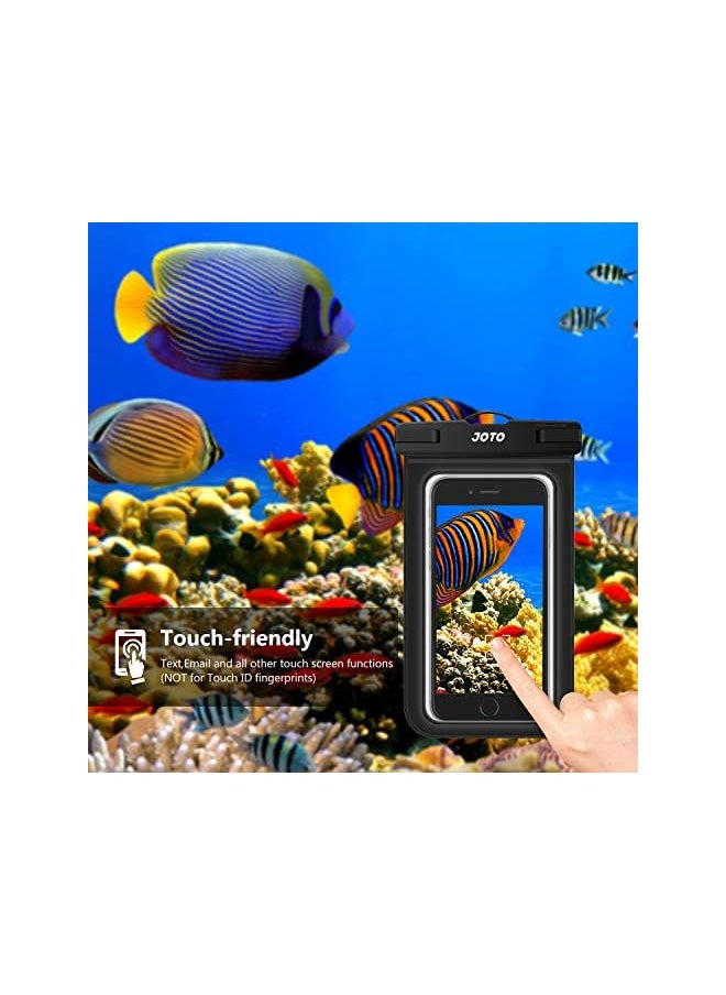 Waterproof Pouch Cellphone Dry Bag Case For Iphone 11 Pro Max Xs Max Xr X 8 7 6S Plus Se Galaxy S20 Ultra S20 S10 Plus S10E S9 Plus S8 Note 10 9 Pixel 4 Xl Up To 6.9 Inch Black - pzsku/Z55CB92DA7CF1F9DD5B5CZ/45/_/1702972417/910bdfd7-d8e0-4fb6-9640-ee845f97c34b