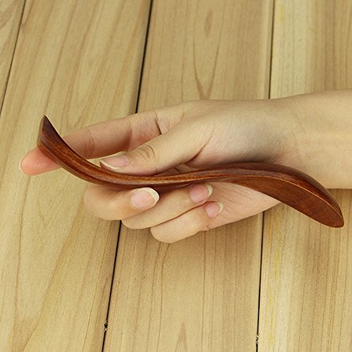 AOOSY Soup Spoons, Wooden Spoons, 4 Pieces Japanese Style LightWeight Table Spoon Kitchen Utensil for Adults - Image 4