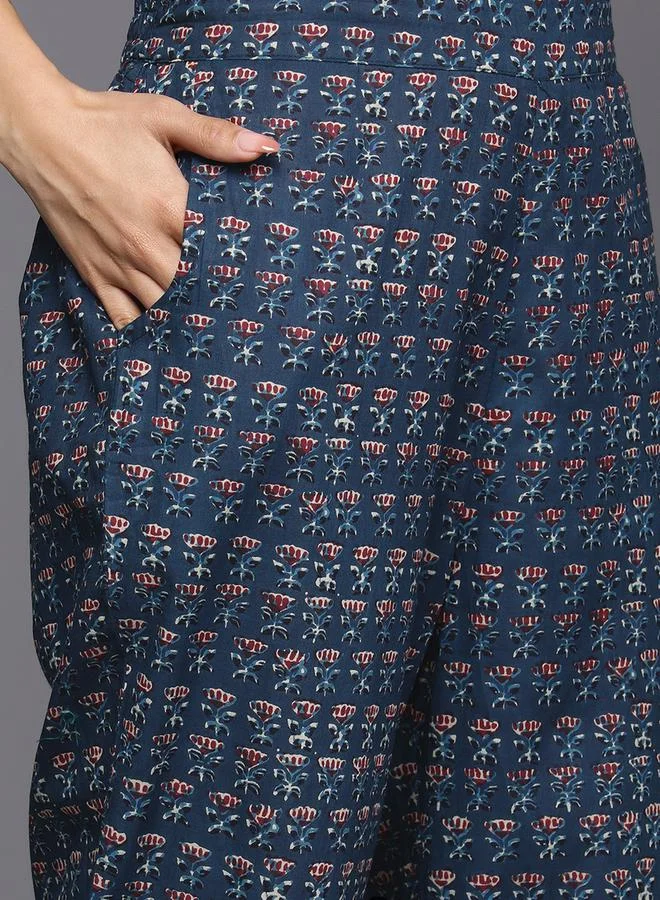 لباس طقم كورتا وبنطلون مطبوع بالكامل من Styli