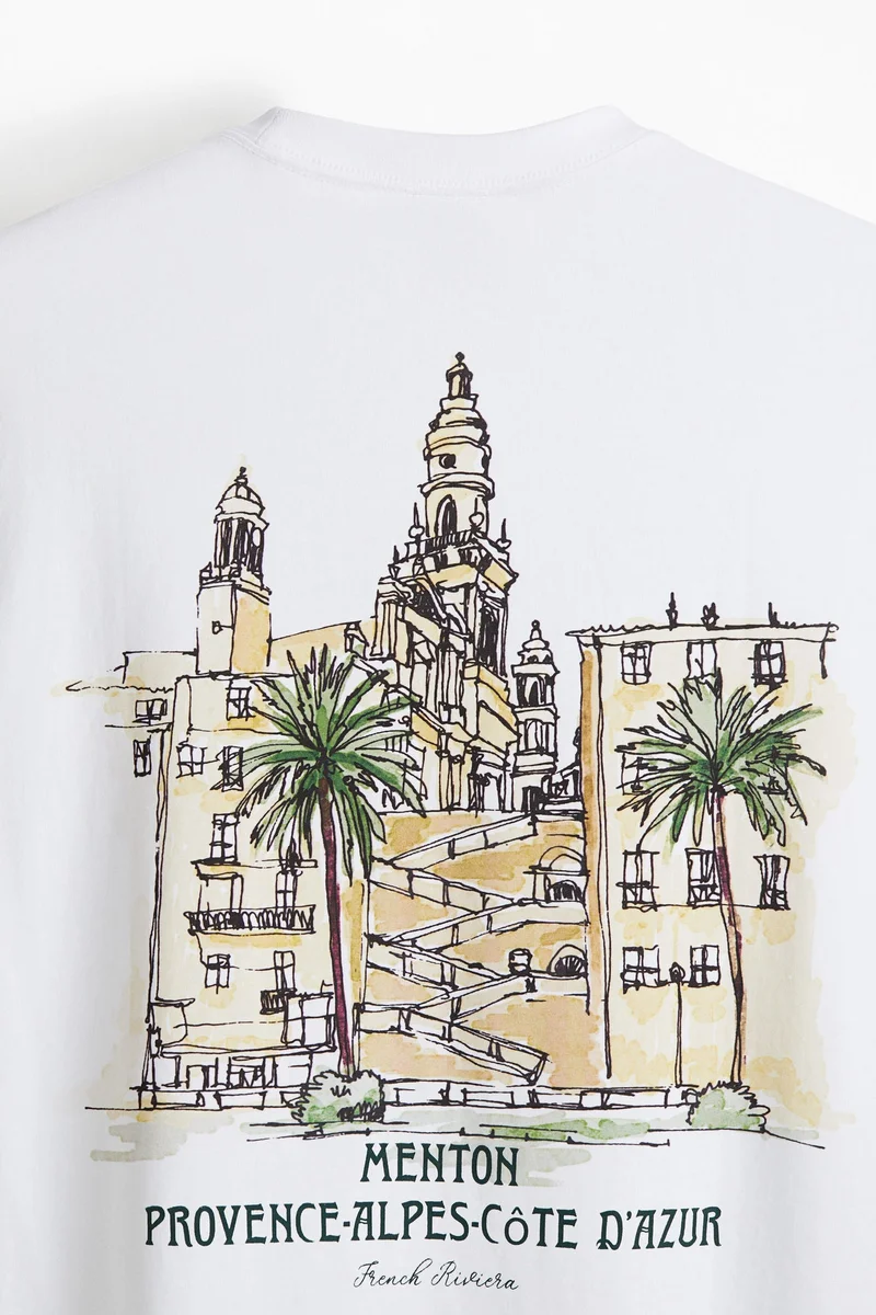 H&M Relaxed Fit Cotton T-shirt