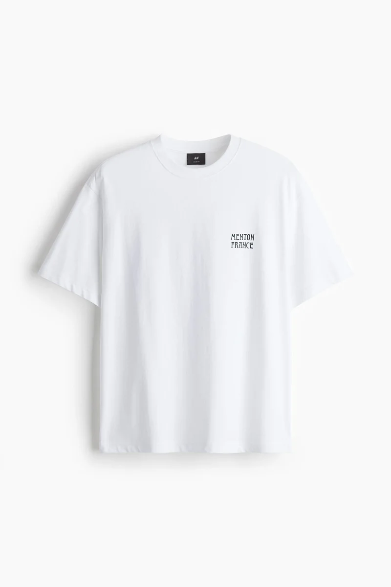 H&M Relaxed Fit Cotton T-shirt