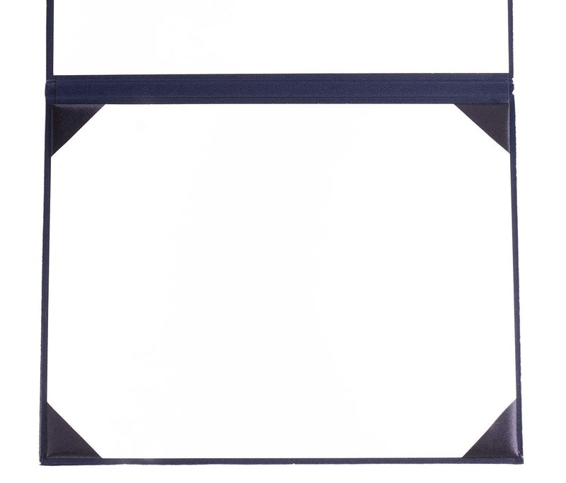 UIALECG Diploma Cover 8.5x11 Graduation Covers Certificate Document Holder Smooth Leather Letter Size - Image 3