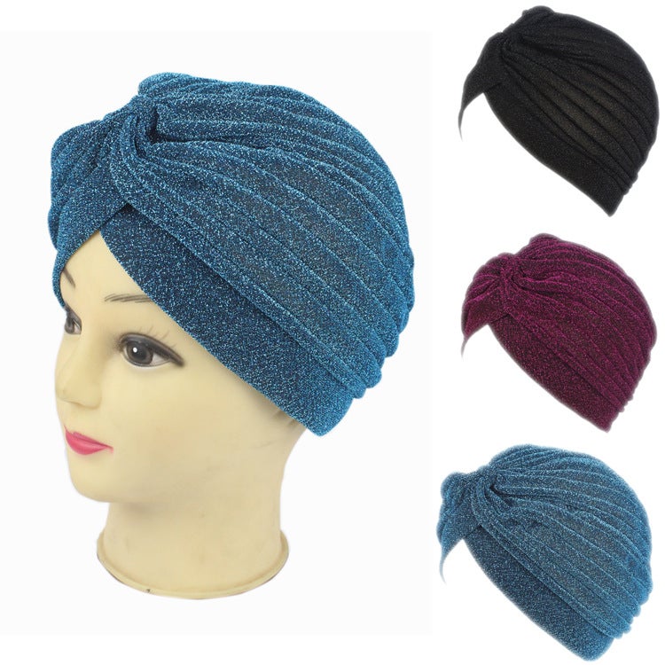 India Watermelon Headscarf Elastic Cap Headscarf Pullover Hat Ladies Baotou Hat New - Image 2