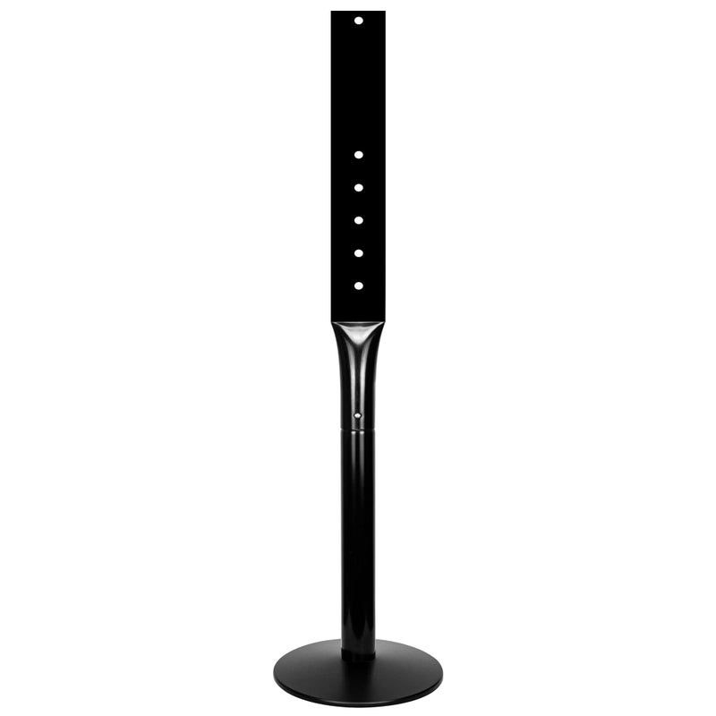 STANDNEE Parking Sign Post 48" Heavy Duty Sign Stand Cast Iron Sign Base, Movable Parking Sign Stand for Hanging Signs (Black-15Lbs-1Pack) - Image 1