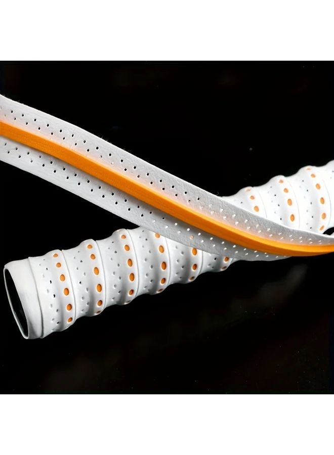 Black Anti Slip Sweat Absorbing Grip Tape for Tennis Badminton Rackets Fishing Rods - Image 2