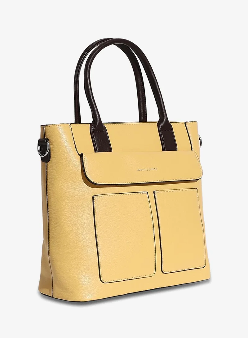 Everyday Essential Tote Bag - Light Yellow