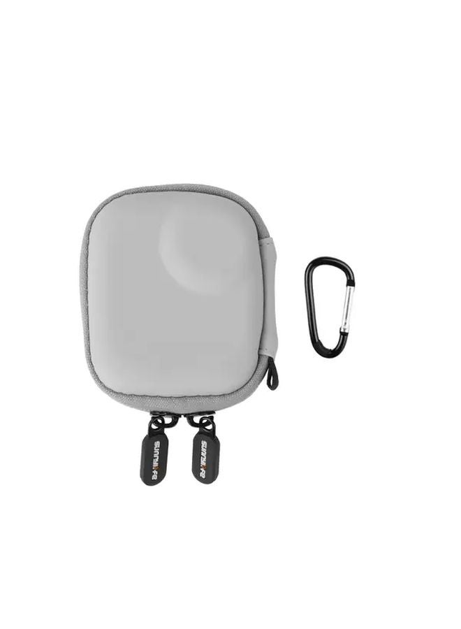 Gray EVA Hard Case For DJI Osmo Nano Action Camera With Accessory Pocket - Image 1