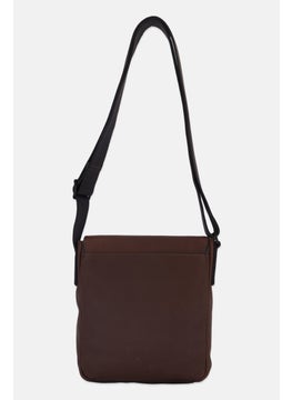 FOSSIL Men Weston Courier Crossbody Bag 25 H x 20 L x 7 W cm, Dark Brown  - Image 2