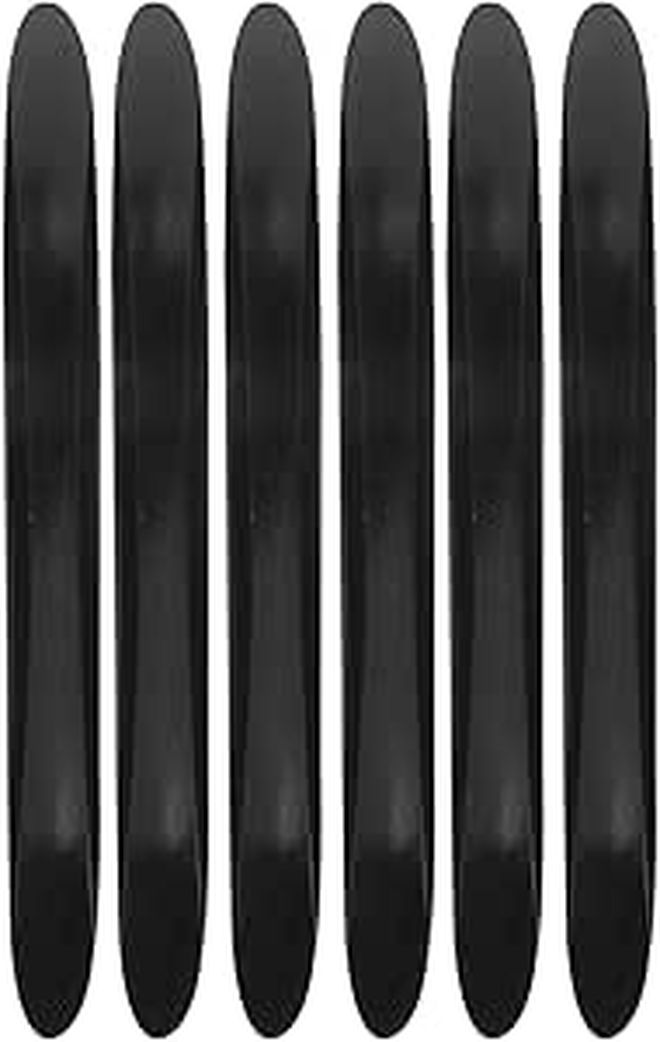 6 Pack Car Door Edge Protectors Weatherproof Adhesive Anti Collision Scratch Guard Strip - Image 1