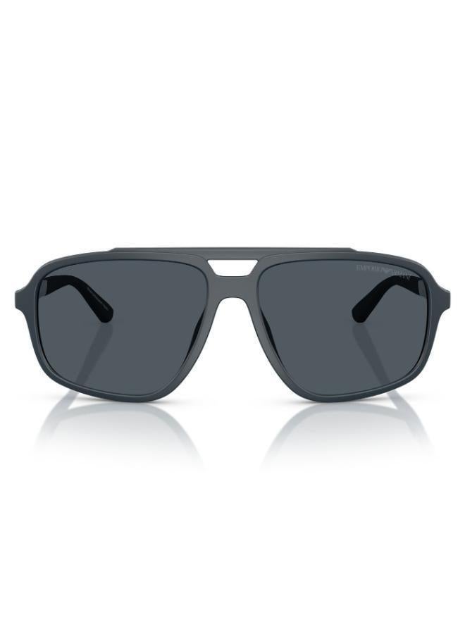 امبوريو ارماني نظارات شمسية مستطيلة - Image 1