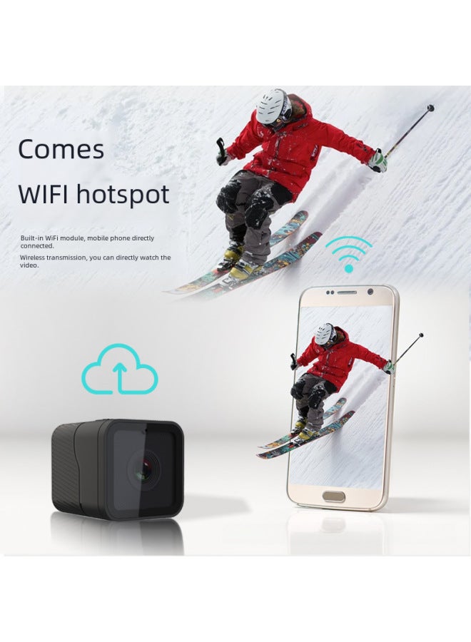 High Definition 1080p Wifi Sports Camera Outdoor Life Waterproof Digital Video Camera-Color:CS03 + Memory Card 32GB - Image 3