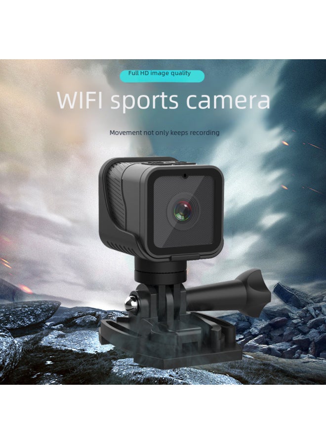 High Definition 1080p Wifi Sports Camera Outdoor Life Waterproof Digital Video Camera-Color:CS03 + Memory Card 32GB - Image 1